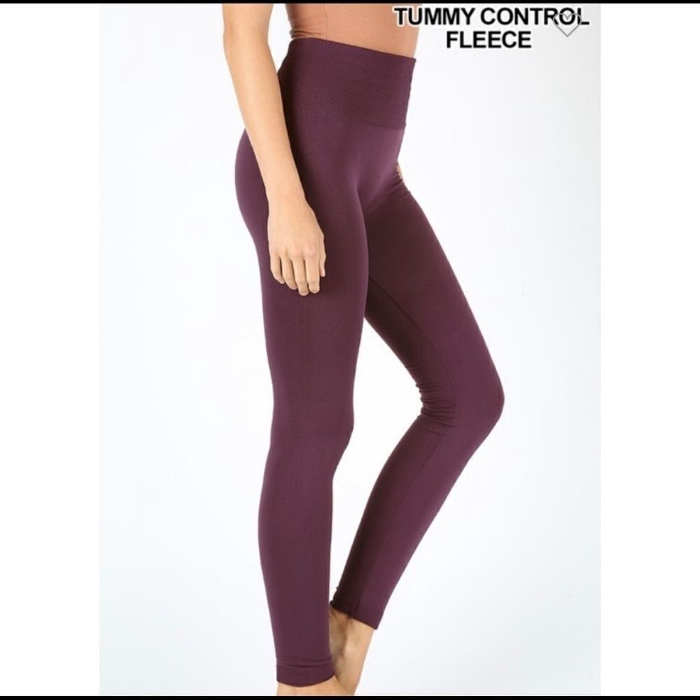 Fleece Tummy Control Leggings